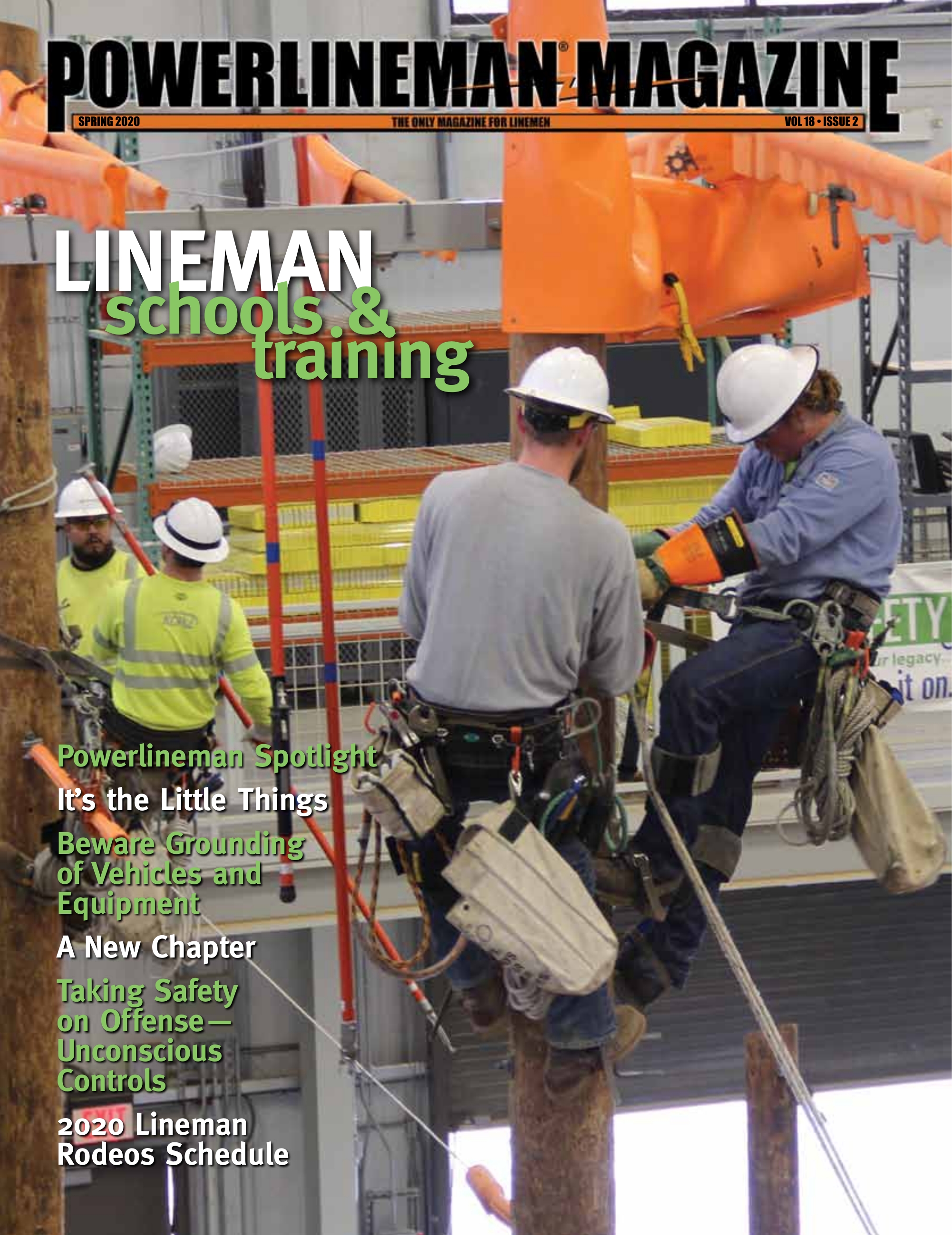 Powerlineman Magazine Spring 2020 Cover